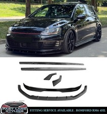 GLOSS BLACK BODY KIT FRONT LIP