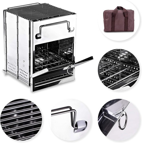 Portable folding cooker - folding,