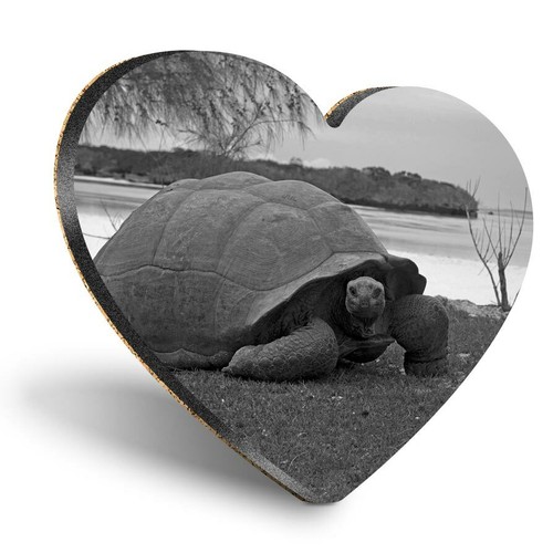 Heart mdf coasters - mdf, bw