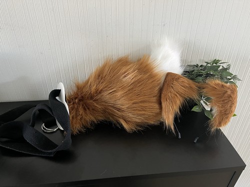 Bushy faux fur - tail, and