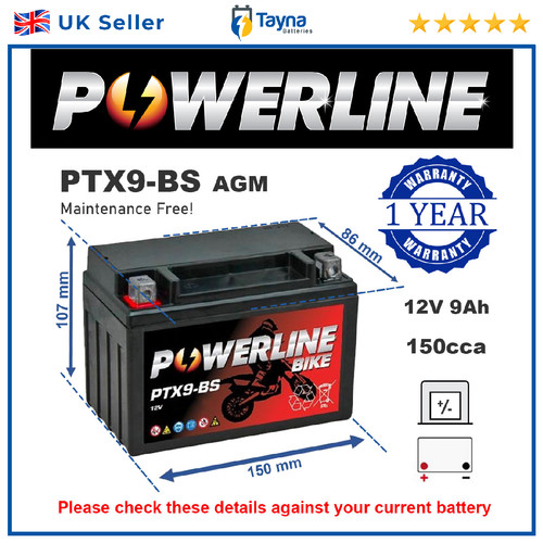 Motorcycle battery for - motorcycle, honda