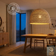 Lola Wooden Beaded Pendant