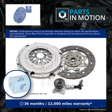 Clutch Kit 3pc (Cover+Plate+CSC) fits FORD TRANSIT CONNECT 1.6D 2013 on 240mm