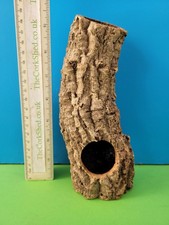 CORK BARK TUBE HIDE 19CM