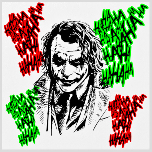 Joker stickers decals - stickers,