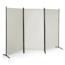 3-Panel Freestanding Wood Room