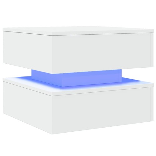 Coffee table with led lights - table,
