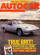 AUTOCAR MAGAZINE 03-APR-85 -