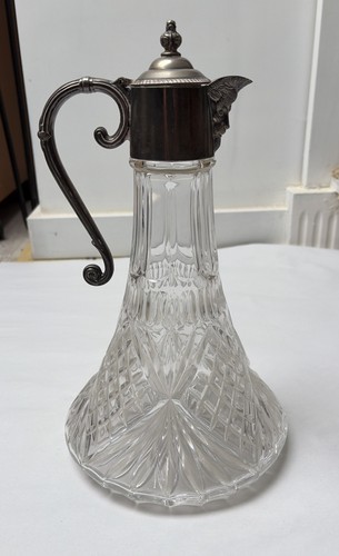 Vintage cut glass wine - vintage,