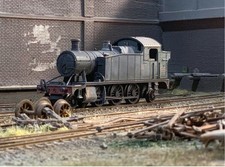 OO gauge locomotive: Weathered