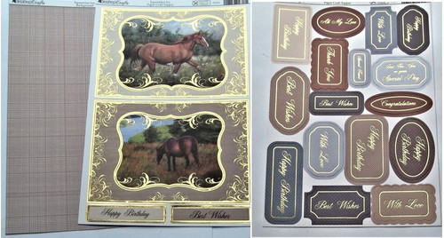 Kanban horse theme - theme, foiled