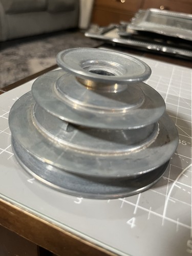 Step pulley shaft 2 3 - pulley,