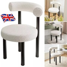 Black Soft Makeup Vanity Chair