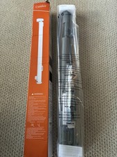 Cumbor Baby Retractable Safety Gate 33" Tall x 76” Wide Gray 