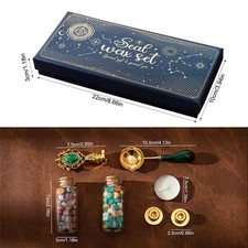 Wax Seal Stamp Kit With 3pcs