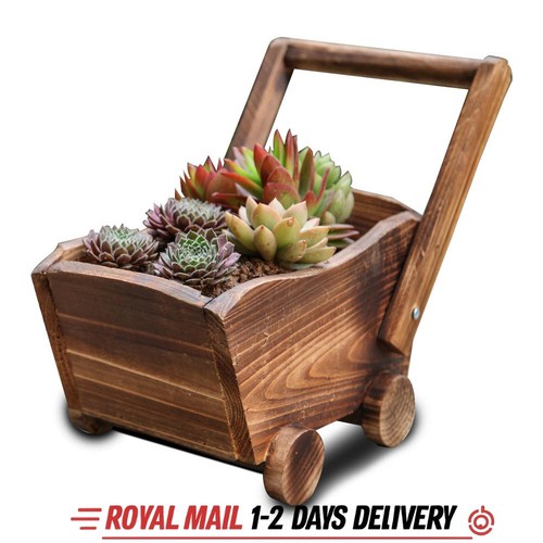 Garden modern wooden wheel - garden,