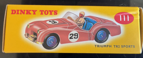 Dinky toys 111 triumph tr2 - toys,