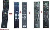 Sony BRAVIA TV Replaced Remote RM-YD025 for KDL-32L4000 KDL-37L4000 KDL-46S4100