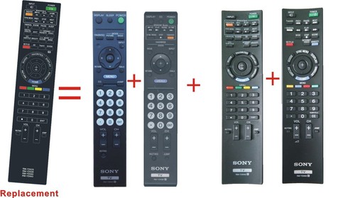 Sony bravia replaced - bravia, remote