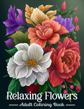 Serene Floral Coloring Book