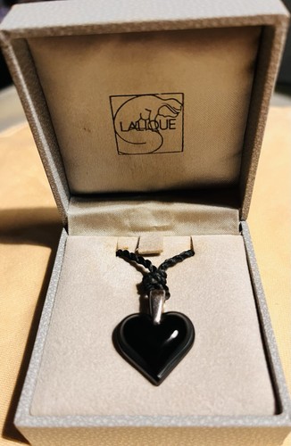 Genuine lalique black crystal - genuine,