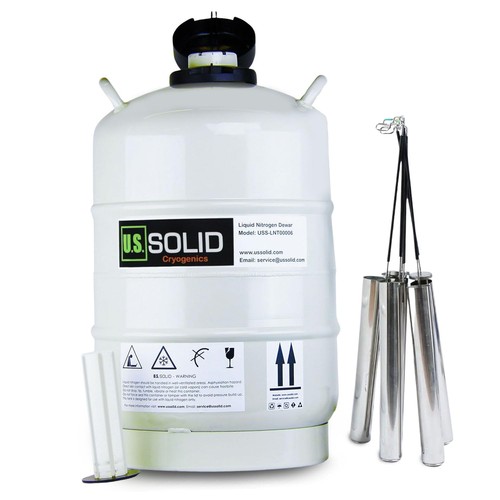 Solid liquid nitrogen - solid,