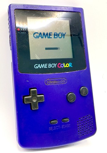 Nintendo game boy color indigo - game,
