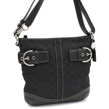 COACH Women's Shoulder Bag Black r77kjb9e