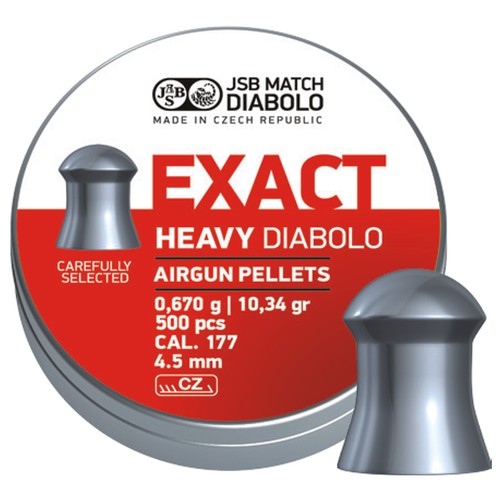Jsb exact heavy domed 177 - domed, .177