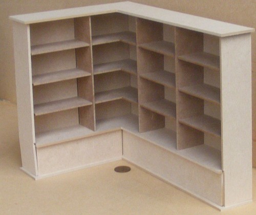 Dolls house left corner - house,