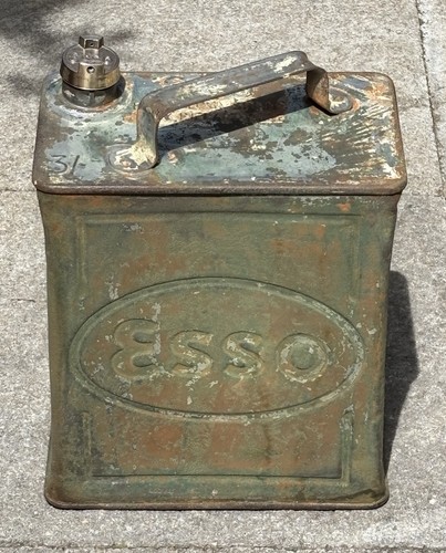 Vintage 1938 esso gallon - vintage, 2