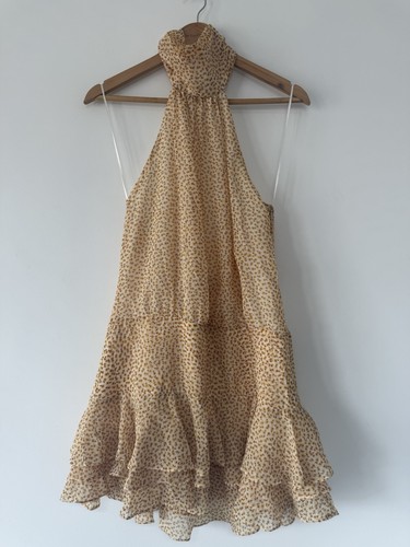 Zara yellow sun - flower, halter