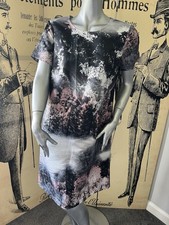 MAX MARA STUDIO short sleeve lined shift dress size 12