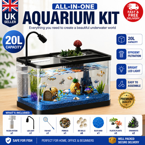 Complete litre aquarium - complete, 20