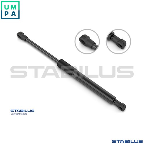 Gas spring bootcargo area - bootcargo,