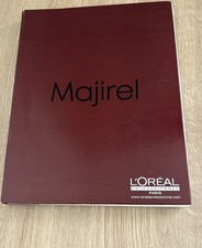 Loreal Majirel Permanent Hair Colour Shade Chart Tuffs Swatches Book Technical