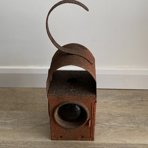 Vintage railway road skip - /, /