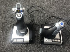 Logitech G Saitek X52 Throttle and Stick Flight Control System - PLEASE READ