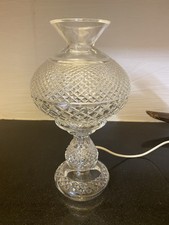Vintage cut crystal hurricane - vintage,