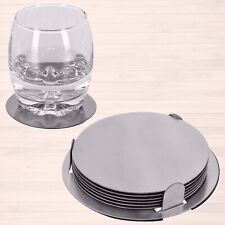 Coasters Round With Holder Cup