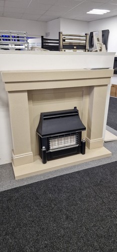 Marble fire surround - fire, 54"