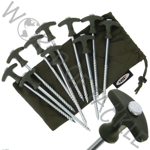 Bivvy pegs heavy duty - pegs, 10