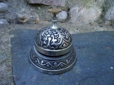 Vintage Style DESK BELL SILVER  - HOTEL RECEPTION DESK  RING