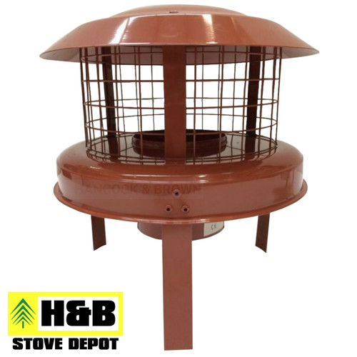 Terracotta chimney pot - 5",