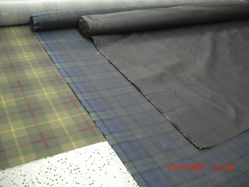 Tartan waxed oiled 100 cotton - tartan,