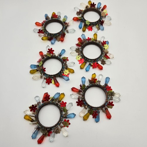 Vintage pier beaded charm - pier,