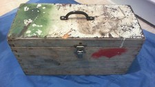 SIGNWRITERS  WOOD TOOLBOX /