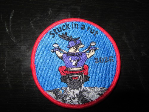 Motorcycle rally patches