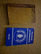 Rudge Motorcycle Handbooks