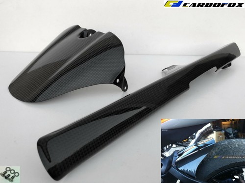 Carbon rear fender - carbon, hugger